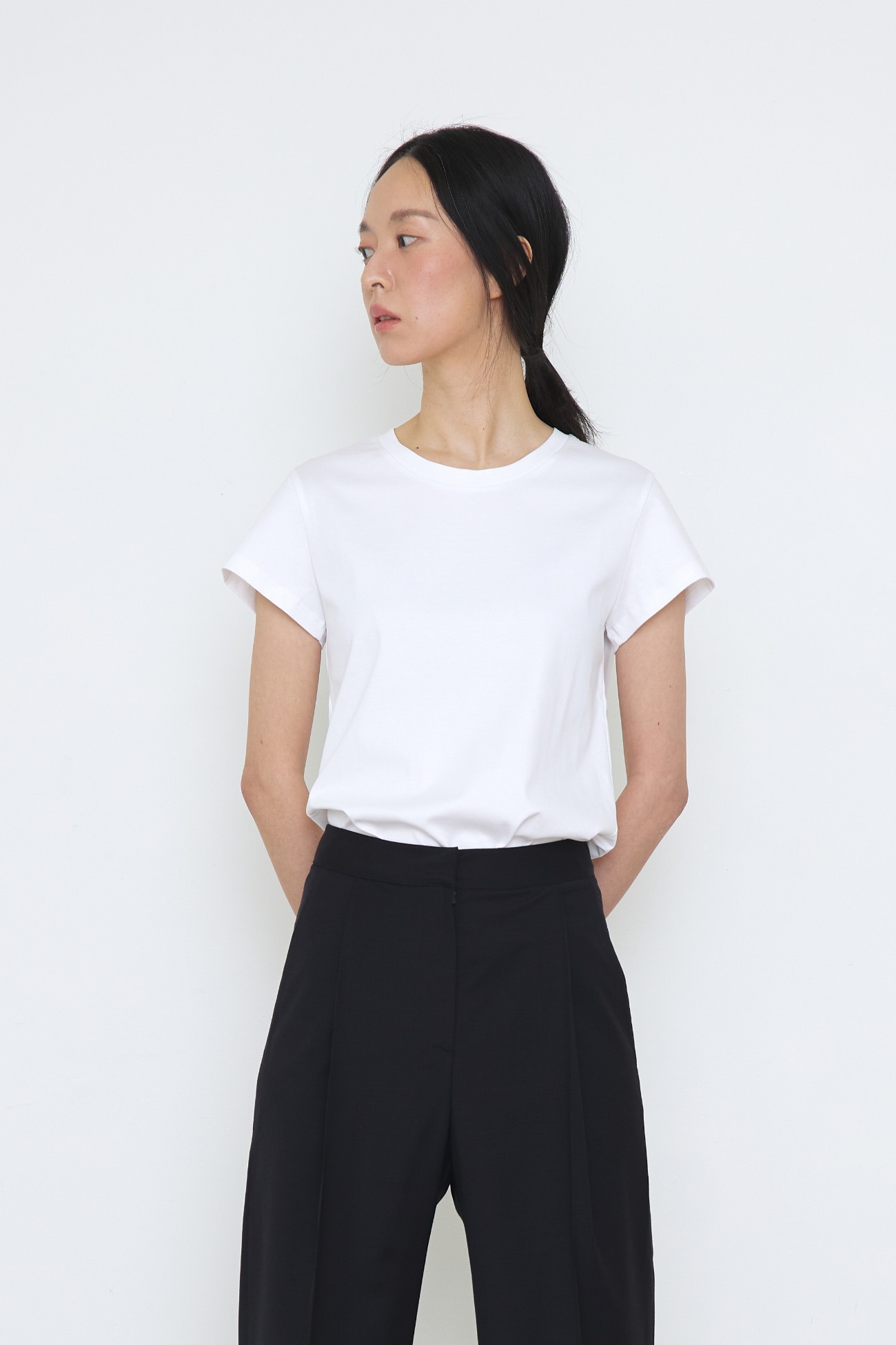 [ver.2023 Summer New] Clean cotton top white